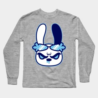 Blue Pro Gamer Bunny Long Sleeve T-Shirt